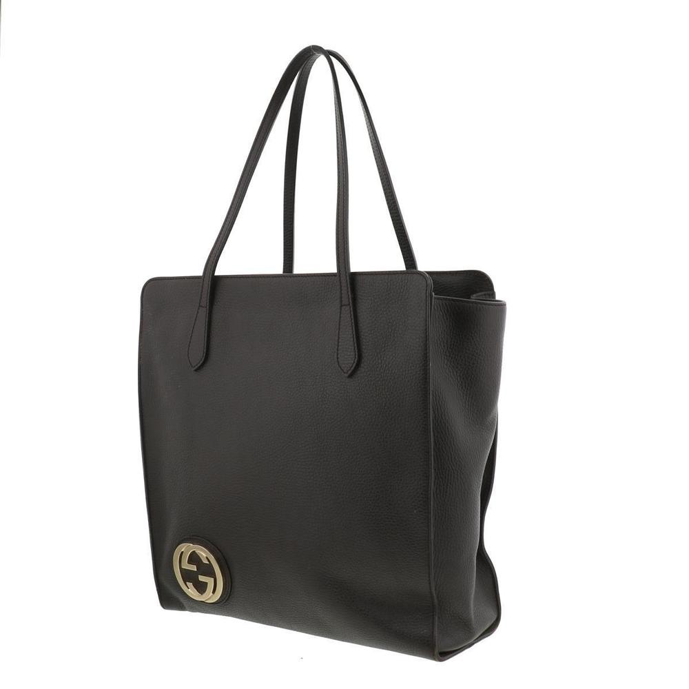 Gucci Bag Brown Interlocking Tote - image 1